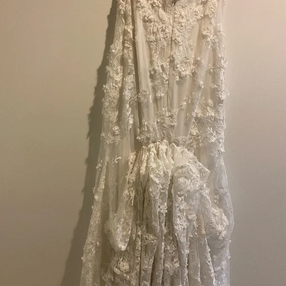 Wedding Dress and Attachable Skirt